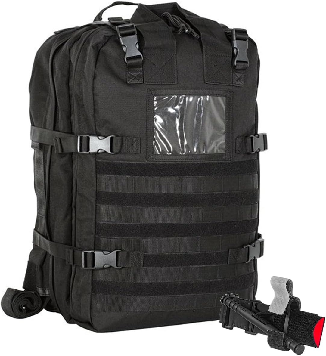 Medical Bags Fully Stocked - Stomp Medical Kit Bag With CAT Tourniquet Bundle-(Black)