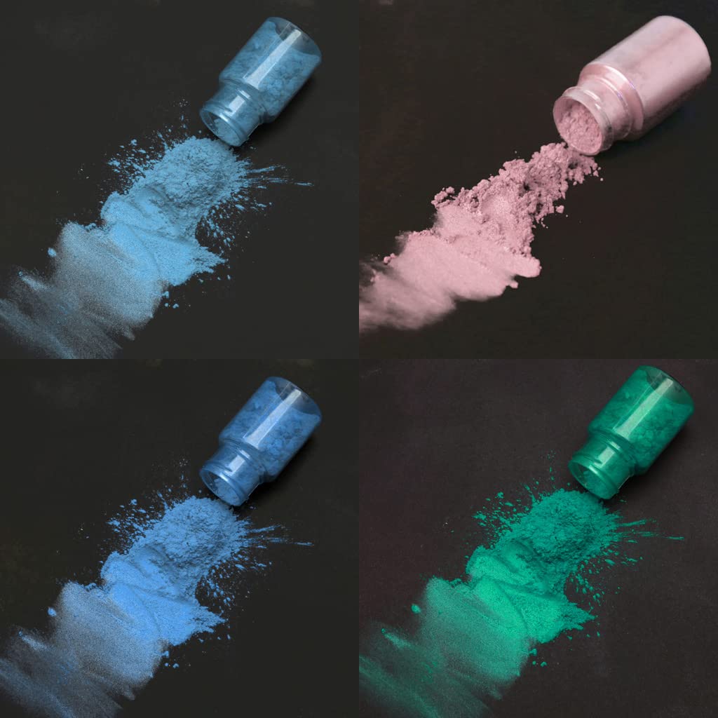 50 pigmentos de colores brillantes en polvo de resina epoxi, colorante para maquillaje, jabón de baño, fabricación de velas, pigmento en polvo