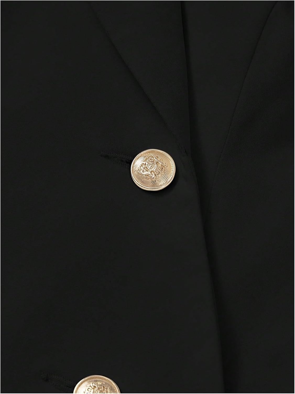 GORGLITTER Women's Business Casual Blazer Vest Sleeveless Trendy Dressy Button Up Asymmetrical Wrap Work Office Tops - Image 3