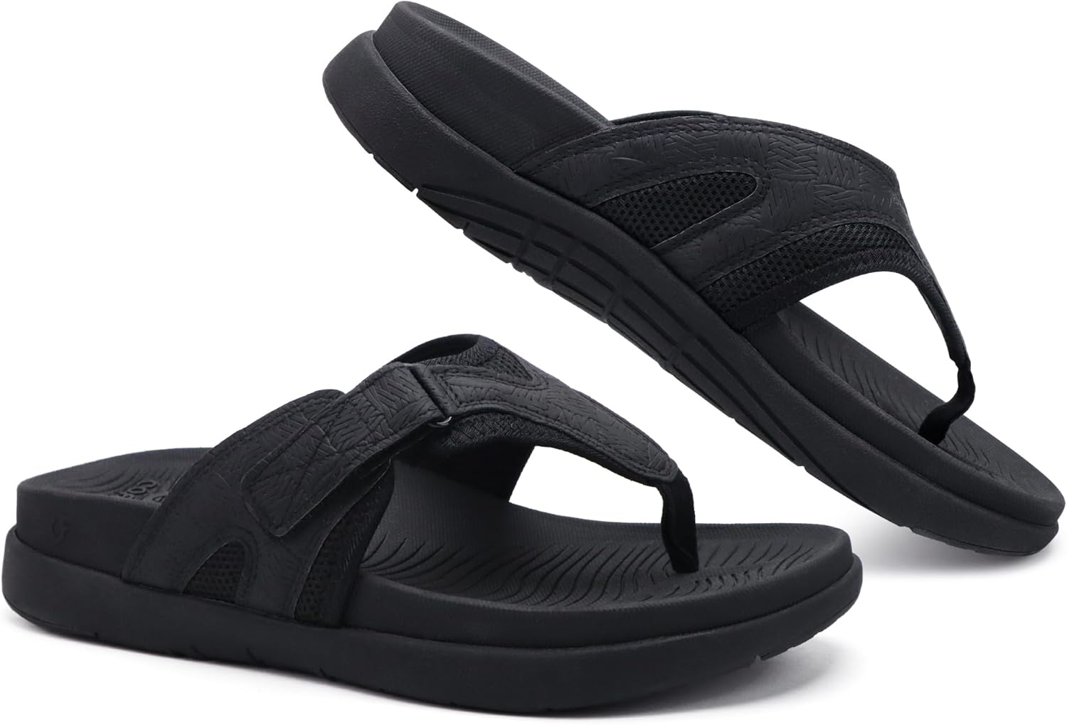 COFACE Flip Flops for Men with Arch Support Comfortable Man Thong Sandals Adjustable Beach Flip-flop Outdoor - Image 7