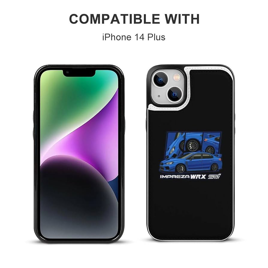Amazon.co.jp: SUBARU スバル STI iphone 14 ケース 手帳ケース