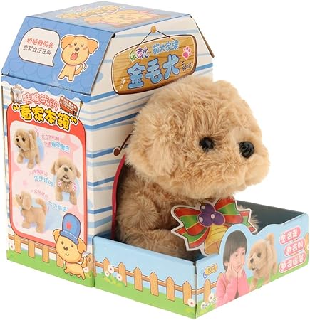 Amazon 全3カラー スマートロボット 犬おもちゃ ぬいぐるみ 歩くロボット 電子ぬいぐるみ ゴールデンレトリバー 電動ロボット おもちゃ