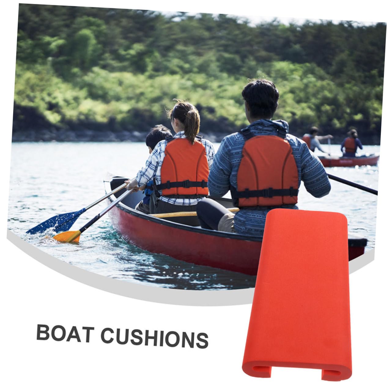 ibasenice Kajak-sitzkissen Kajak-sitzpolster Aus Schaumstoff Nautische Kissen Outdoor Sitzkissen Im Kanusitzkuss Drachenboot Sitzpolster Sattel Drachenboot-sitzsattel