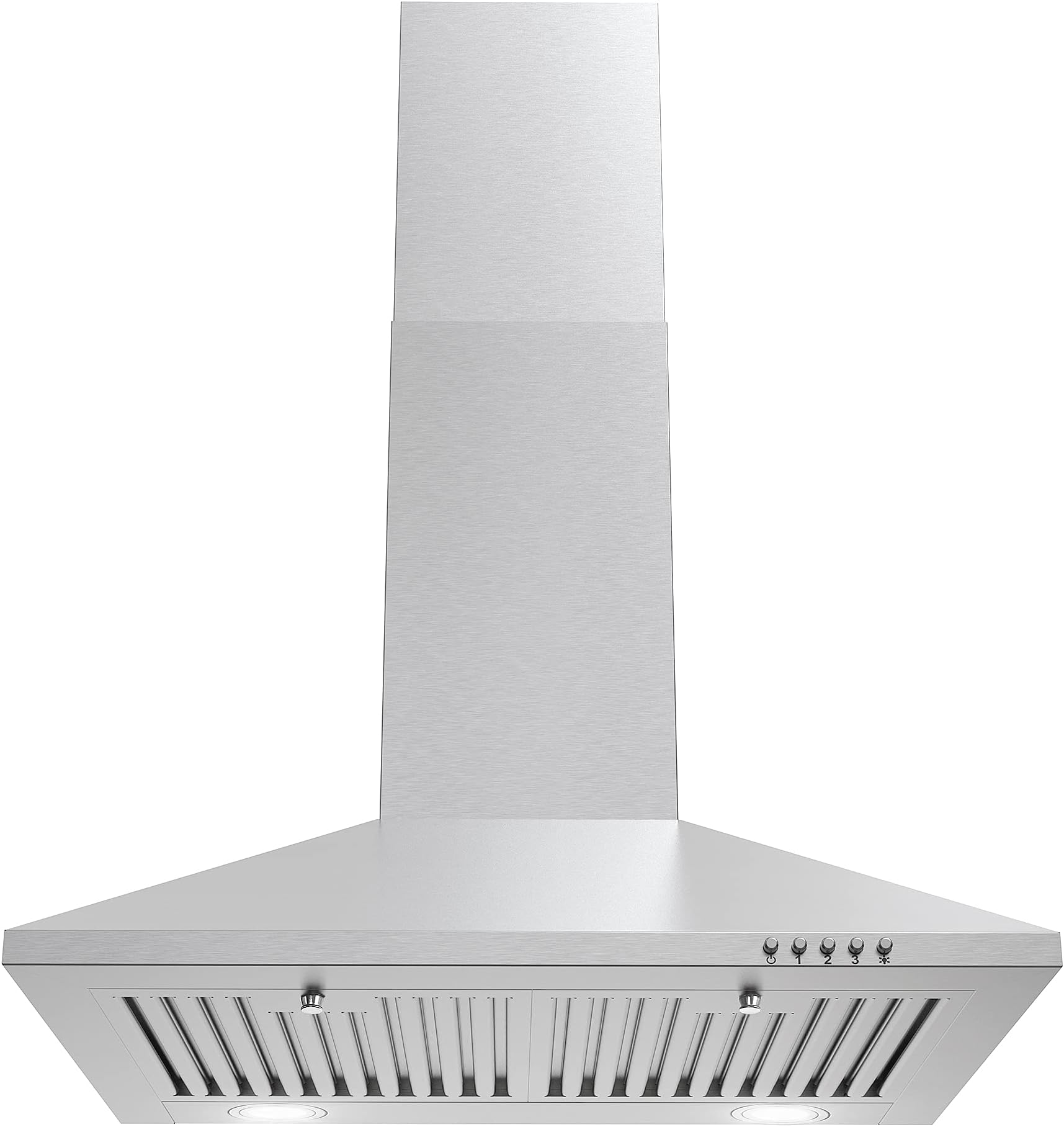 GE JVW5301SJSS WallMount Pyramid Chimney Hood Appliances