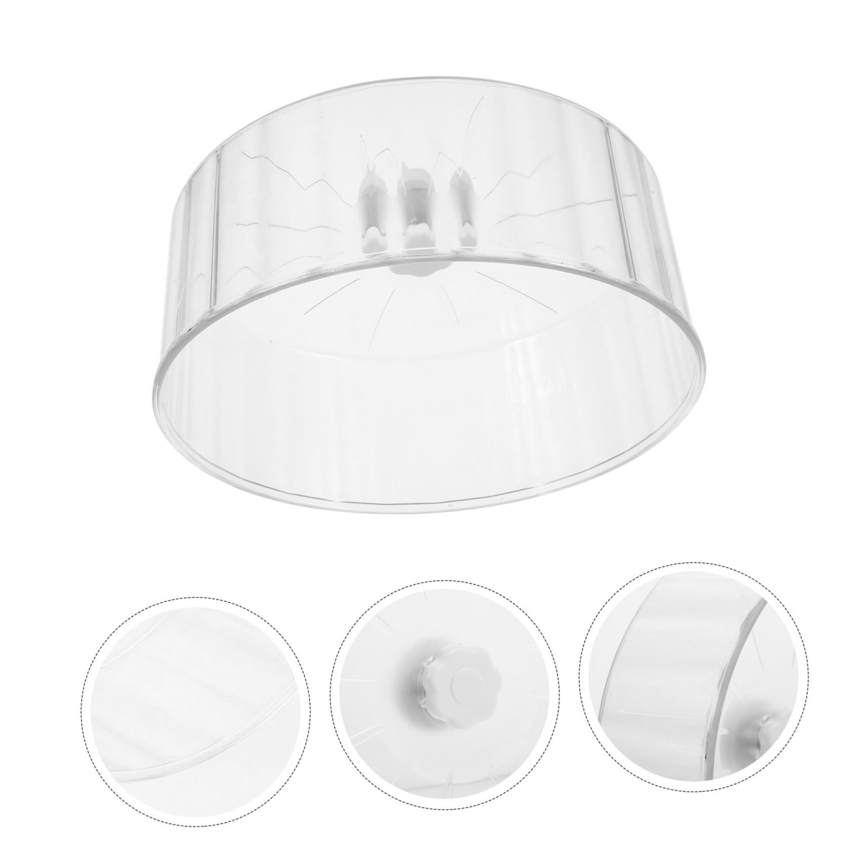 Yardwe 2 Piezas De Rueda De Hámster para Correr Rueda De Ratón Silenciosa De Erizo para Hámster Máquina para Correr De Animales Pequeños para Erizo