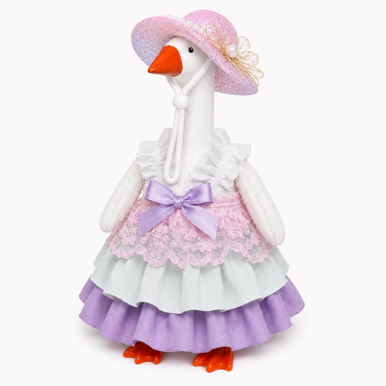 7 Inch Desk Goose Outfits Mini Desktop Goose Clothes Accessories Set