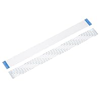 Vista 10 de uxcell Cable plano flexible, 30 mm, 1 mm de distancia entre conductores, 4 pines, cables FPC y FFC de cinta flexible para televisor LCD, audio