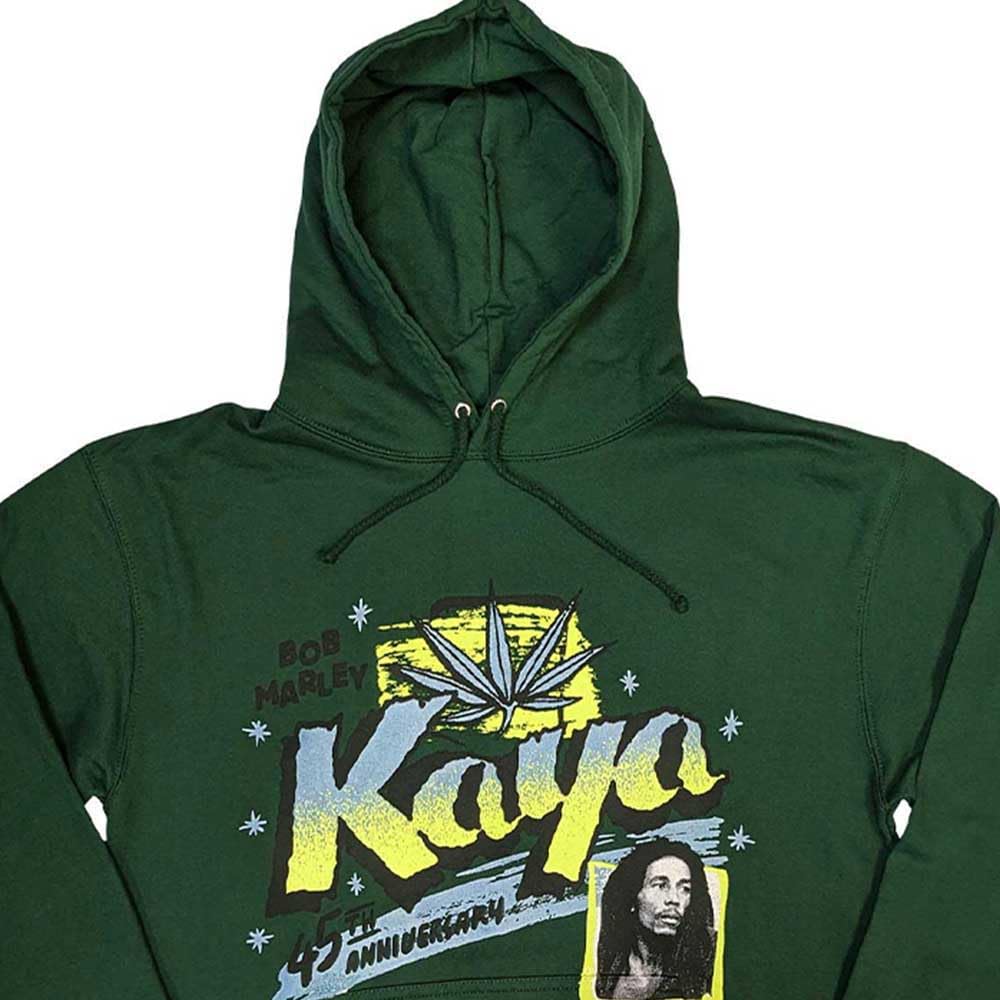 Bob Marley Kaya Pullover Felpa Con Cappuccio