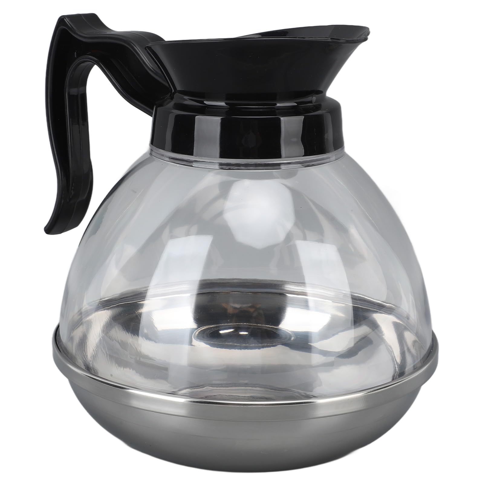 Sostituzione Caffettiera, Caraffa Universale con Comoda Impugnatura e Beccuccio Aderente, per Piano Cottura Macchina da caffè, ABS 1,2QT