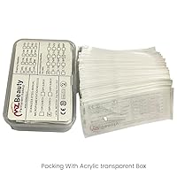 Vista 3 de Dia 0.008 in 12U Nano cuchillas microblading agujas MZ BEAUTY tatuaje aguja 50pcs