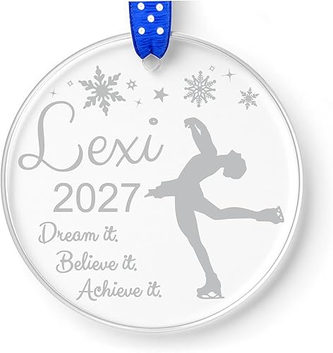 Figure Skating Ornament, Ice Skating Ornament, Ice Skater Ornament, Figure Skater Gifts, Figure Skater Ornament, Figure Skating Gifts