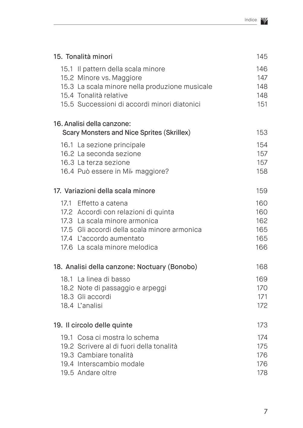 Teoria musicale per produttori di musica elettronica. Guida pratica per il producer: armonia, successioni di accordi e struttura delle canzoni utilizzando il piano roll.