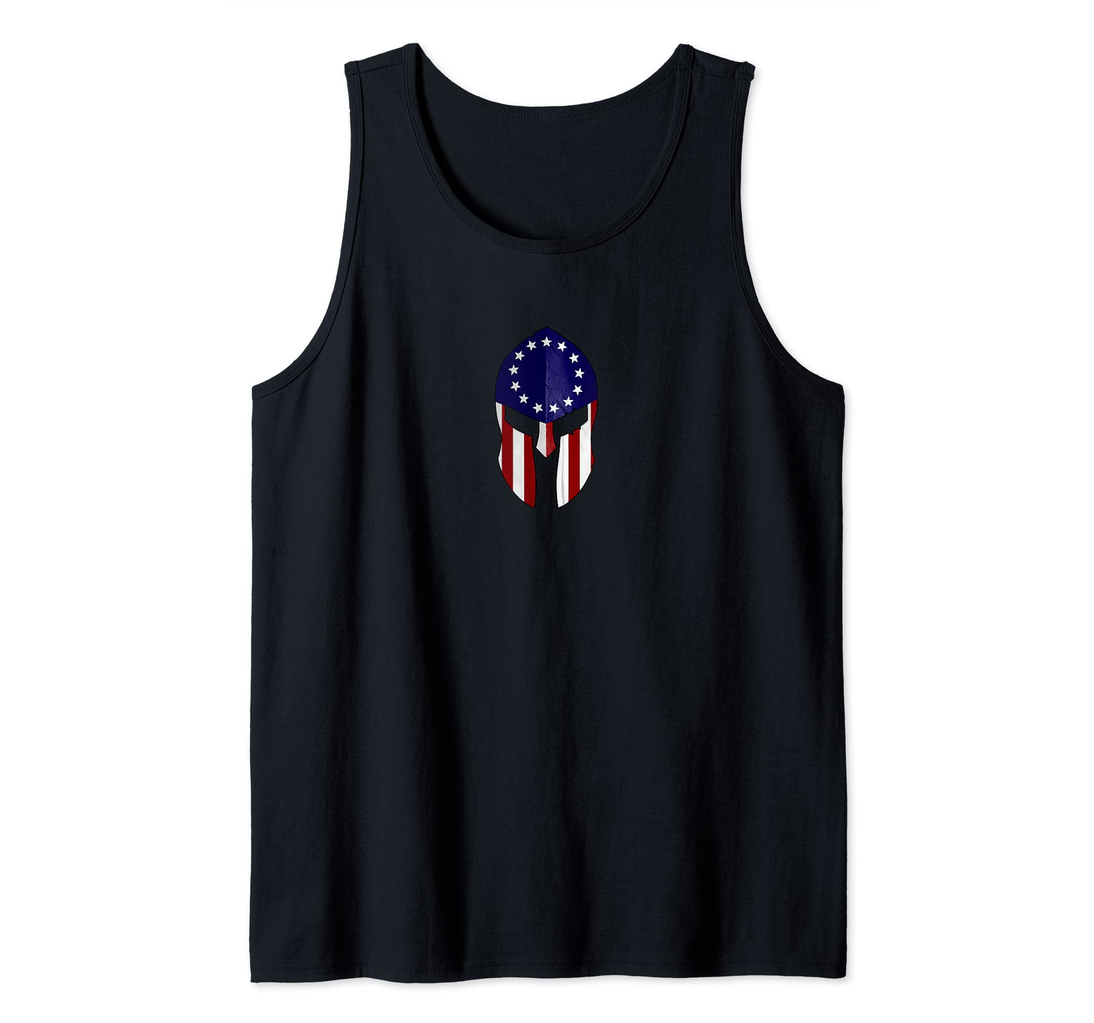 Patriotic Spartan Tank Top