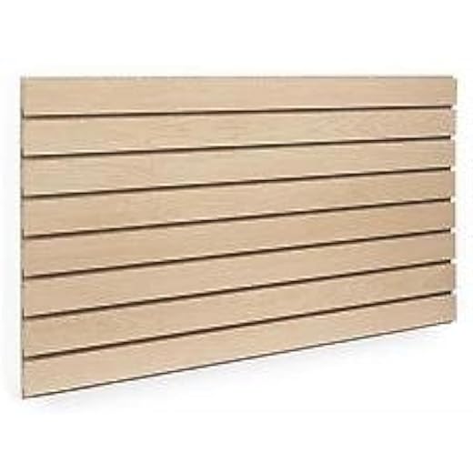 Maple Slatwall Panels 24"H x 48"L (Set of 2 Panels)