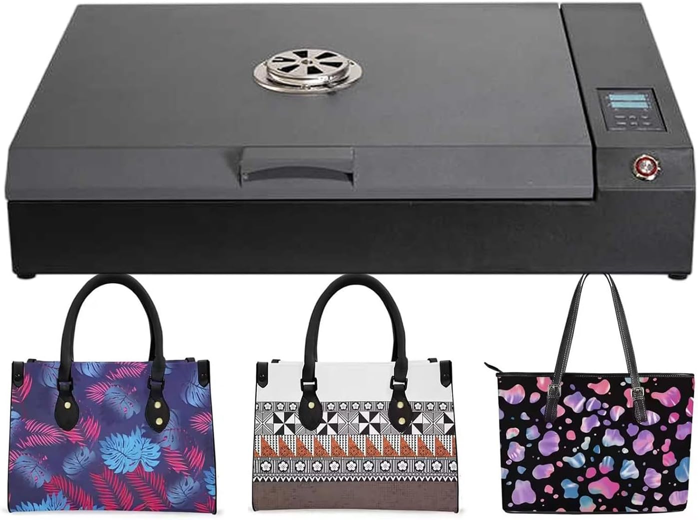 A3 Portable DTF Printer Dual Heating, DTF Multicolor Fabric Printer, Dual Heating Aluminum Drying Oven Digital Display, 0-200 Adjustment Temp