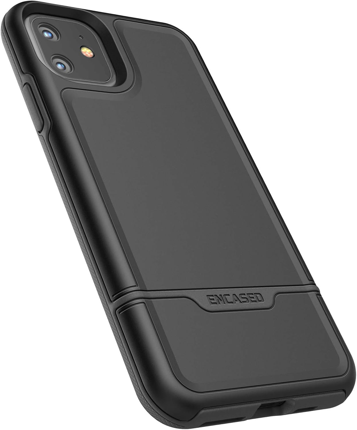 ENCASED Rebel Armor for iPhone 11 Case - Ultra Protective Heavy Duty Rugged Cover (Black) image 5