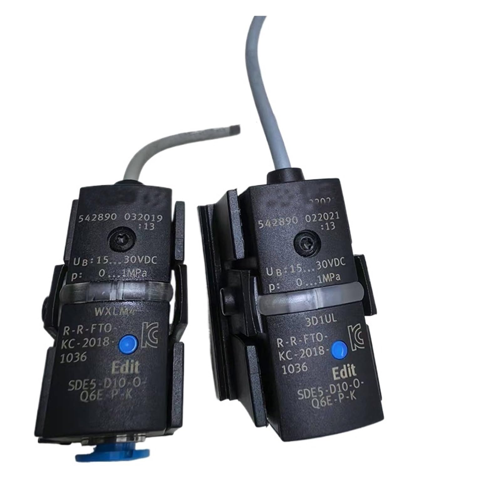CXFCIHFT 1pcs SDE5-D10-O-Q6E-P-K 542890 SDE5-D10-O-Q6E-P-M8 527467 Pressure Sensor(SDE5-D10-O-Q6E-P-K)