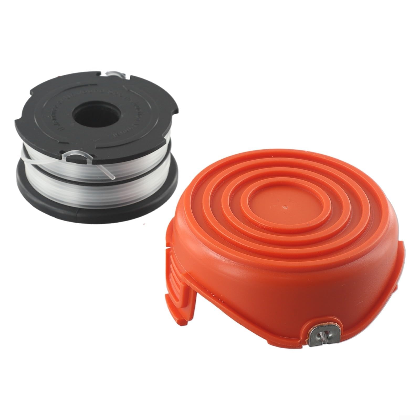 Cordon pour Coupe-Herbe, Capuchon de Protection et Bobine de Fil for débroussailleuse, Lot de 1, remplace Les références 575648-00 et 575462-00