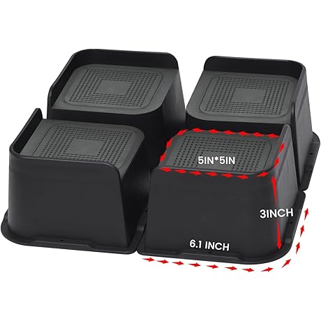 Sofa Leg Extenders: 3-Inch Bed Risers for Elevated Comfort