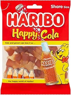 Happy Cola I Sweet Cola flavored Gummy Candy I 185g 6.5 ounce