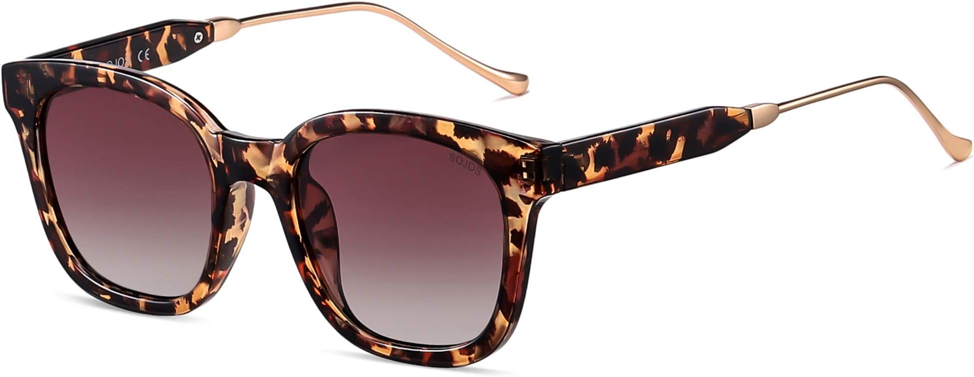 Classic Square Polarized Sunglasses Womens Mens Retro Trendy UV400 Sunnies SJ2050