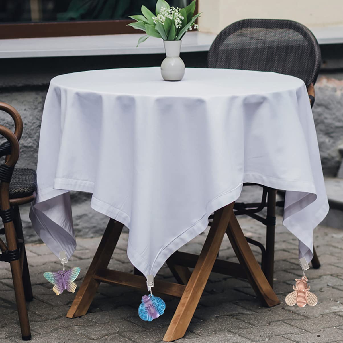 PRETYZOOM Fermatovaglie per Tavoli da Esterno Pesi Antivento Pendenti per Tovaglie da Picnic Decorazioni da Tavolo