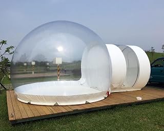 Inflatable Bubble Tent 3M/4M/5M Diameter Bubble House Transparent Bubble Hotel Bubble Tent/Bubble Dome Camping Garden Rest (Color : 5m)