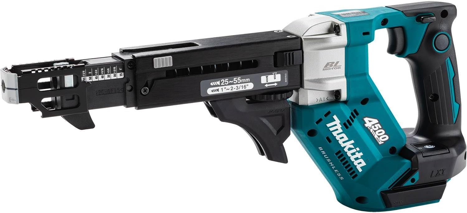 Makita XRF04Z 18V LXT® Lithium-Ion Brushless Cordless 4,500 RPM Autofeed Screwdriver, Tool Only