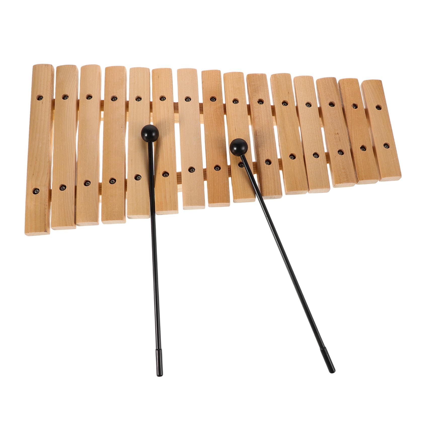 Xilofono in Legno Montessori 15 Note Strumento Orff Educativo per Ragazzo Ragazza Apprendimento Sensoriale Sviluppo Musicale Giocattolo Didattico Asilo e Casa