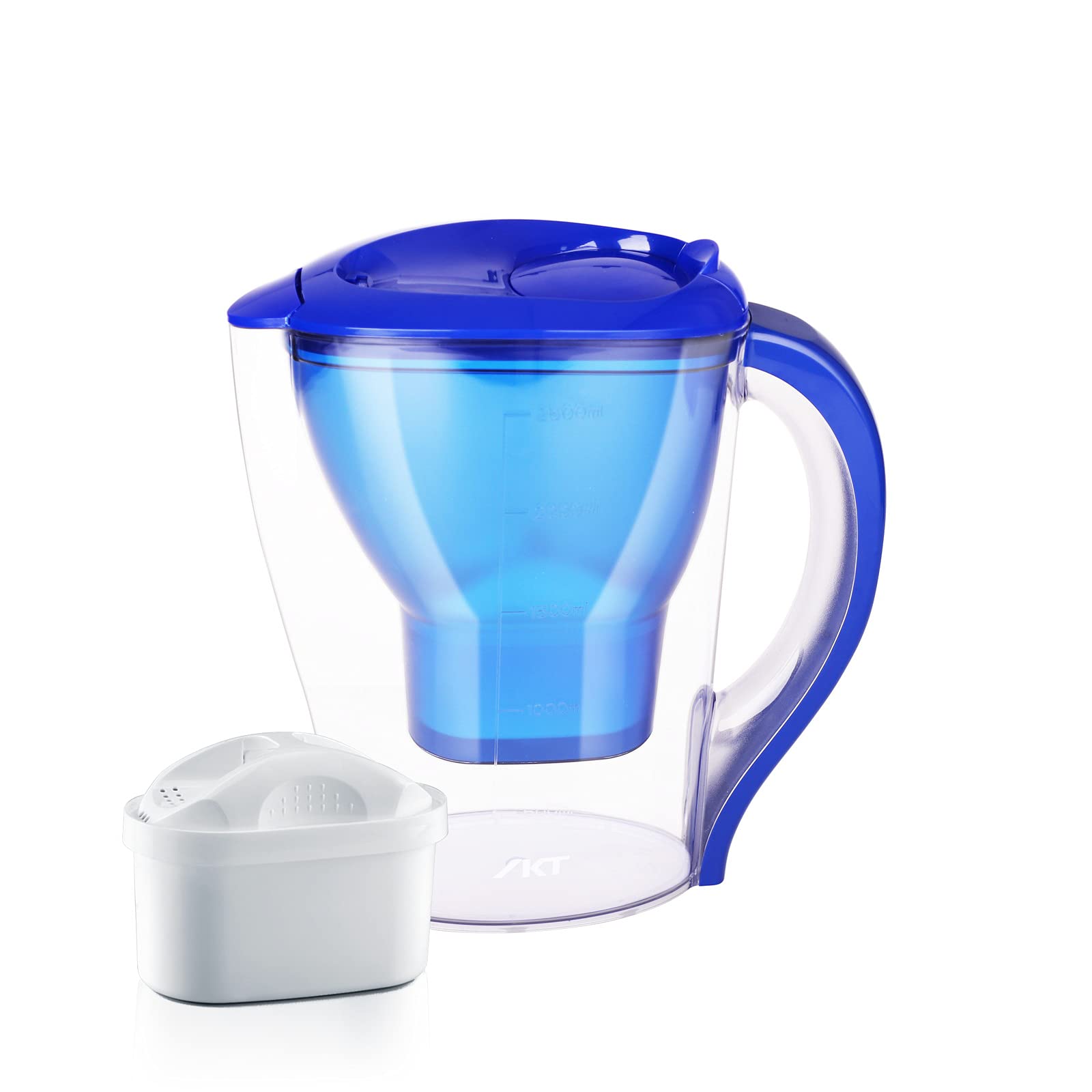 Culligan Con Tecnología ZeroWater - Jarra De Filtro De Agua De 10 Tazas – Incluye Filtro De Agua Avanzado De 5 Etapas, Certificado IAPMO Para Reducir El Plomo, PFAS Totales (químicos Eternos