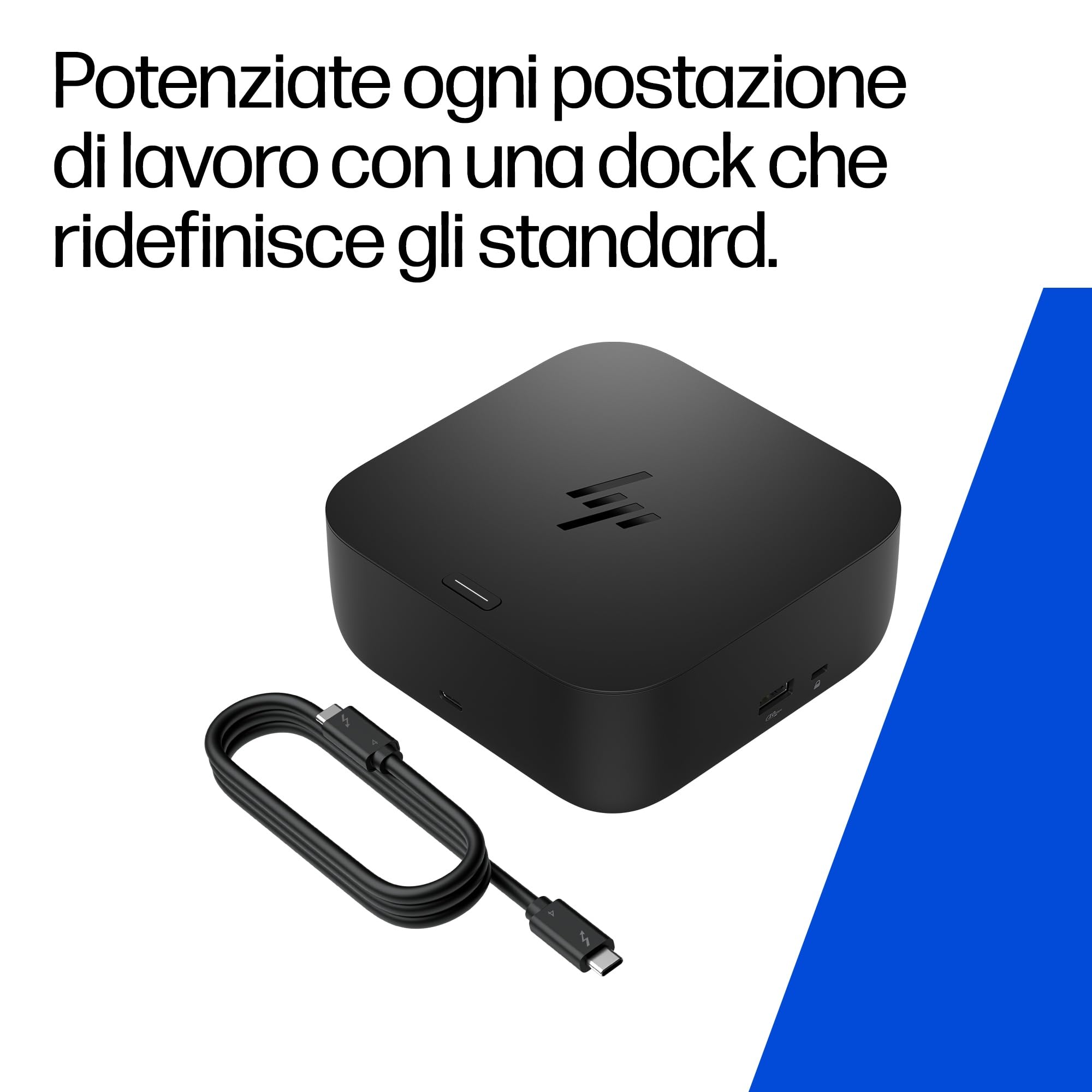 HP USB-C 100W G6 Dock Clr Bx w/Cbl ITL - Abba (Amazon Only)