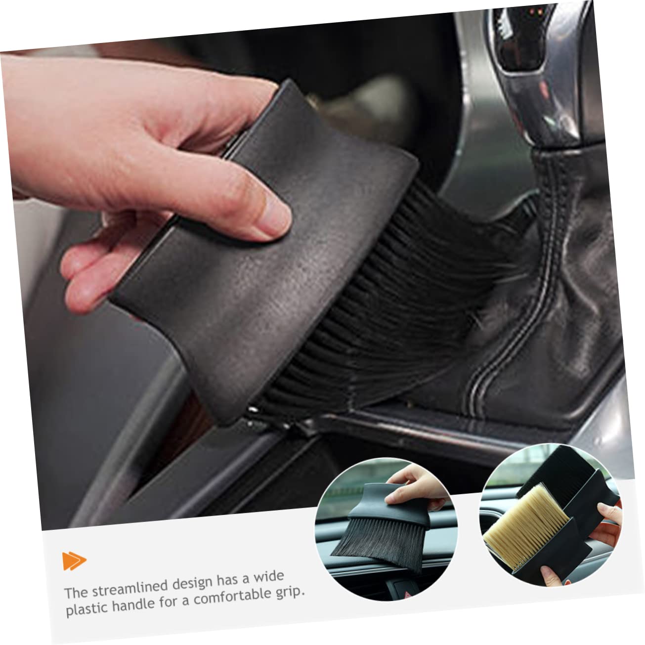 FRCOLOR 20piezas Cepillo De Limpieza para Asientos De Coche y Ventilación Kit De Detalle Interior Herramienta De Limpieza y Eficaz para Automóviles