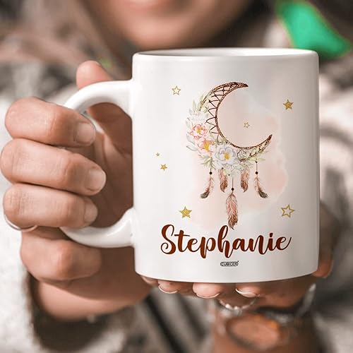 Miniatura 53 de CUBICER Tazas de café personalizadas con nombre personalizado, tazas de cerámica blanca, taza de café de guitarra para amantes de la música