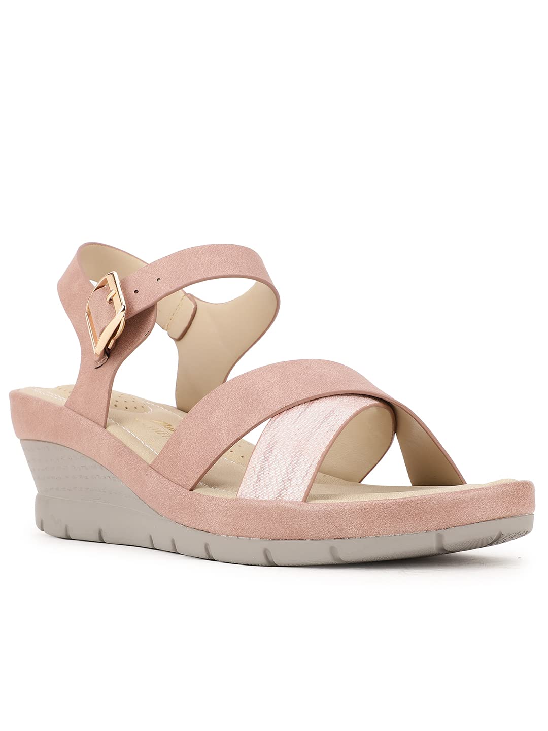 Bata Comfit Womens CORNELIA Sandals (6615079_PINK_7 UK) (B095X4119K) Amazon Price History, Amazon Price Tracker