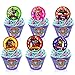 Décorations de gâteau Paw Patrol, 48 Pièces Cupcake Emballage Topper, Décorations Anniversaire Gâteau, Pat Patrouille Gâteau Toppers, Wrappers de Gâteau Décoration, Pour Anniversaire d'Enfant