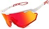 Cycling Running Sunglasses for Men Women, Baseball Sunglasses MTB Frame for Outdoor Sports Softball Running Biking