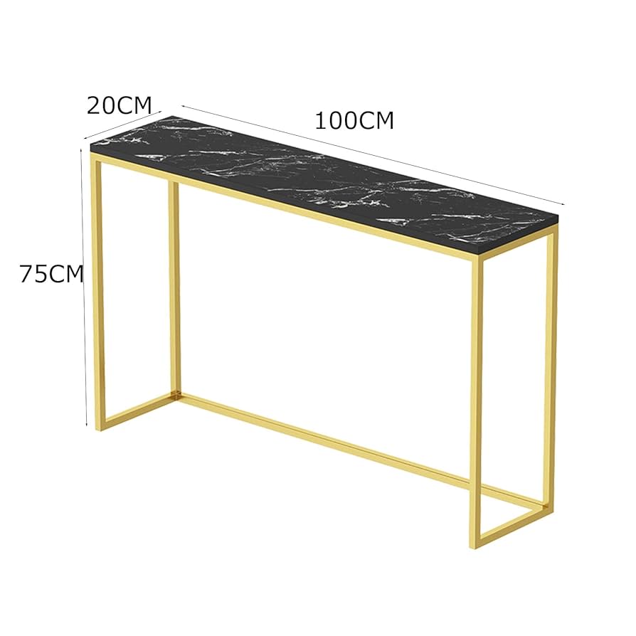 【値下げ！】大理石コンソール Amazon｜大理石コンソールテーブル, 幅100CM×奥行20CM×高さ75CM