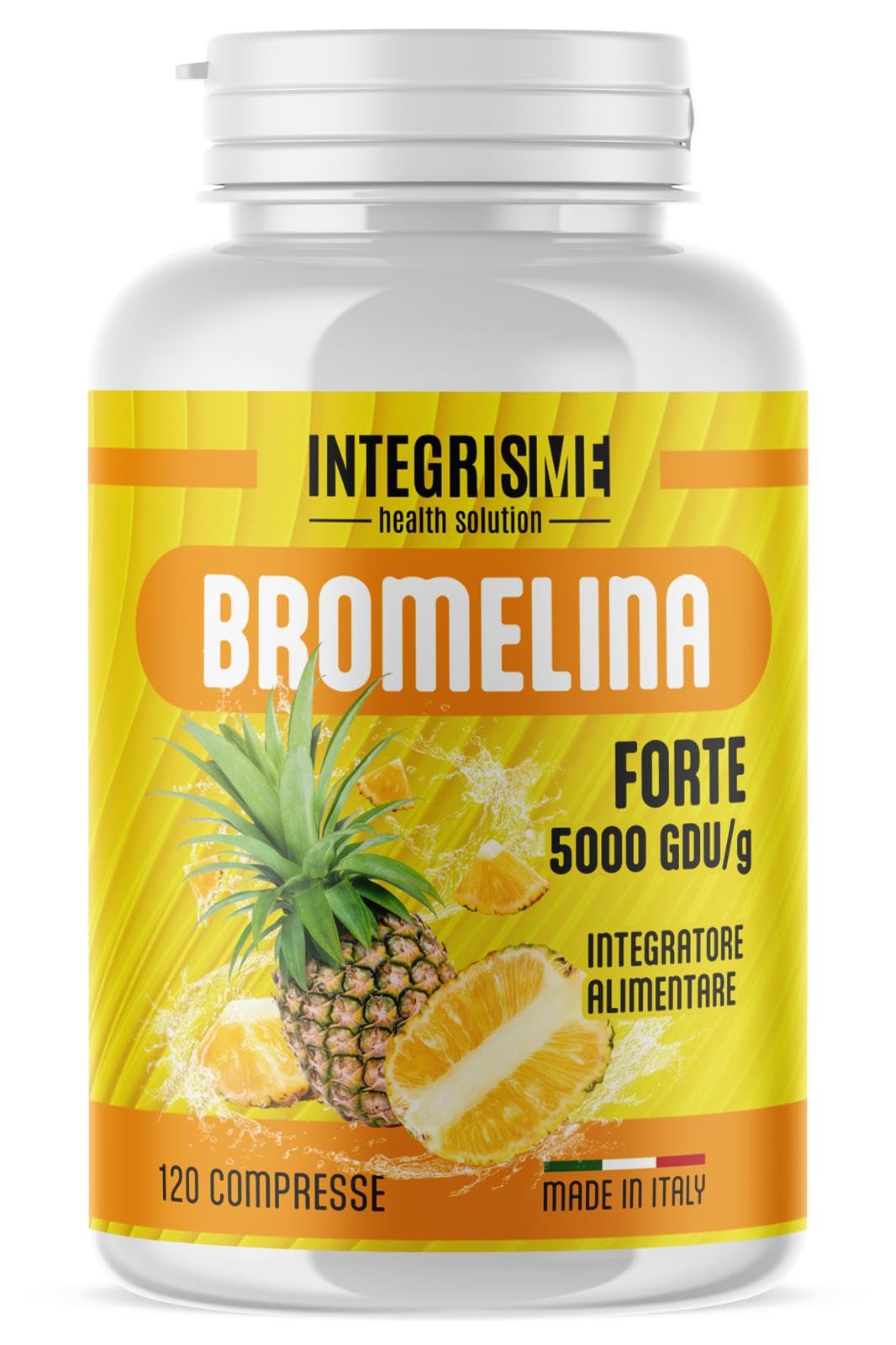 Bromelina Forte 120 Compresse fino a 4 mesi di fornitura - INTEGRISME