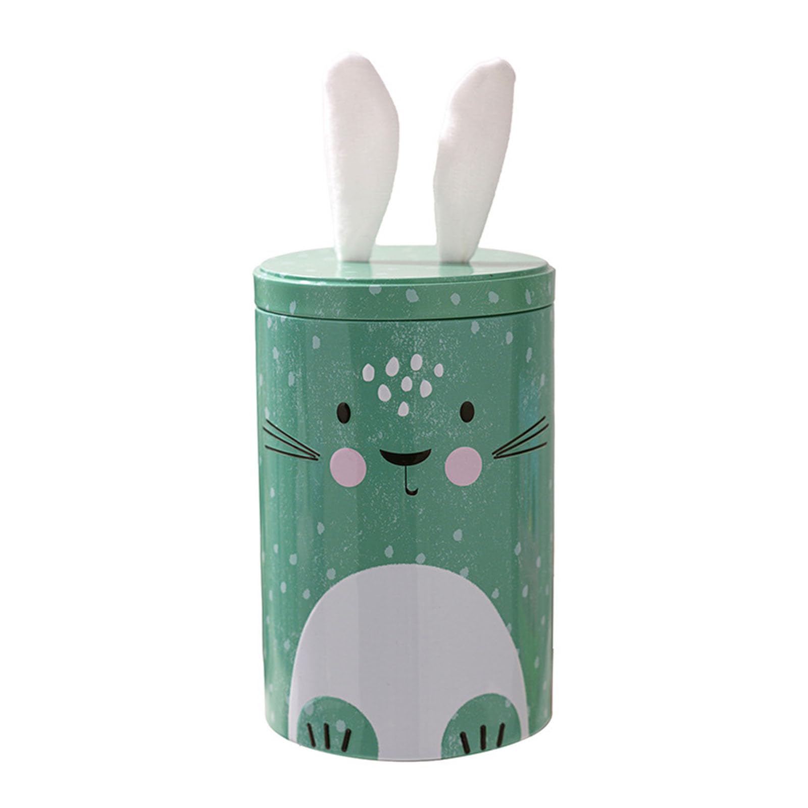 Msioytog Easters Treat Boxes Metal Box Rabbits Easters Party Supplies Present Box Perfect for Candy and Snacks Storaging Iron Cookie Case