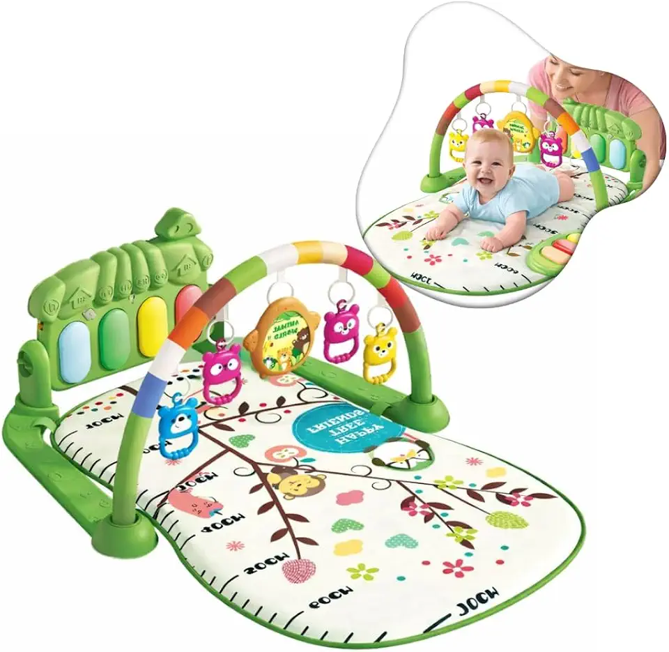 Tapete Interativo com Piano Musical Atividades e Diverção