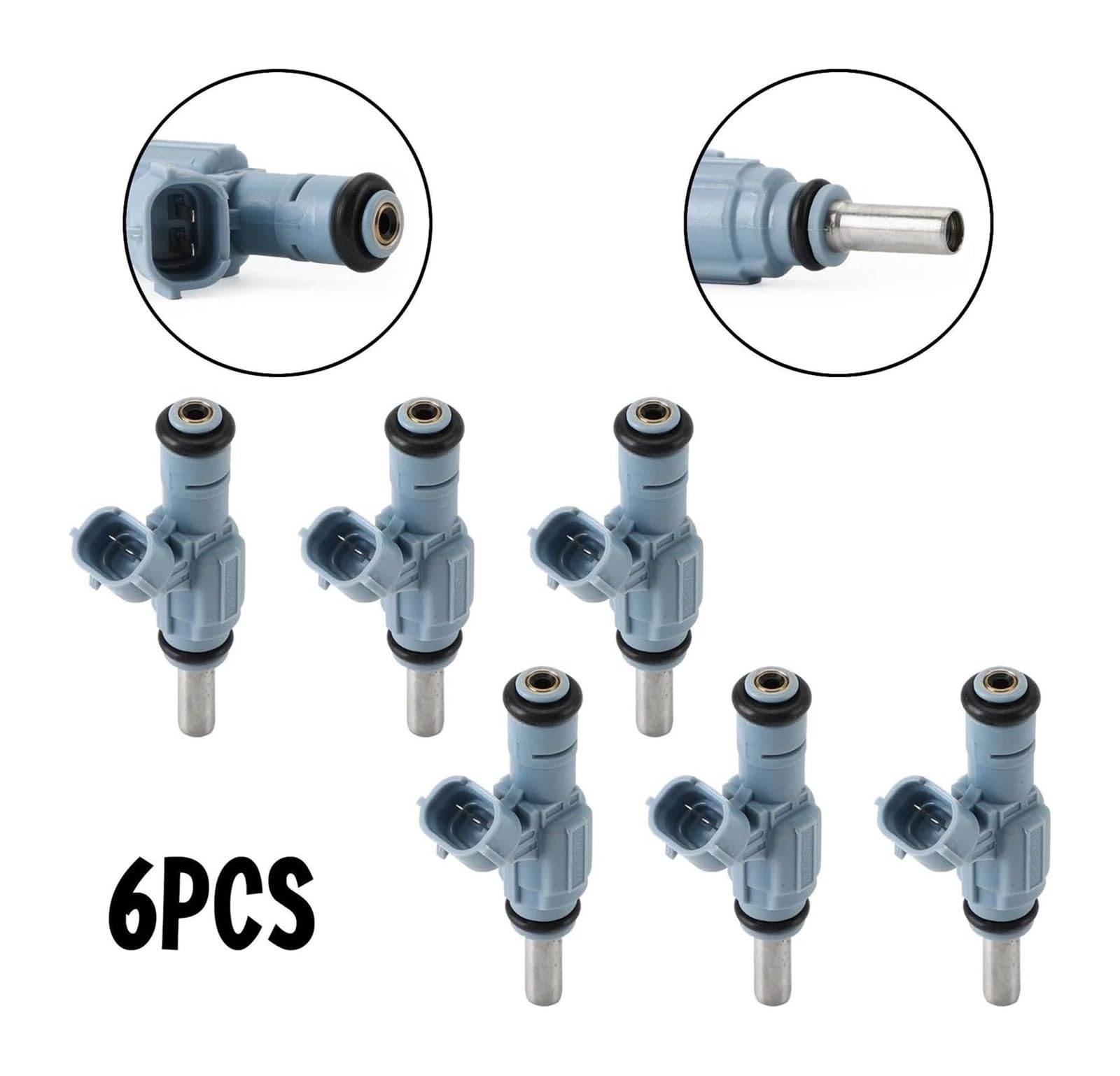 Für VW Für B&eetle 2002-2005 Für Golf 2004 Für SHARAN 2002-2007 Für TOUAREG 2004-2006 Motorteile 6 Stücke Einspritzdüsen 0280157012 Einspritzventil Kraftstoffinjektor