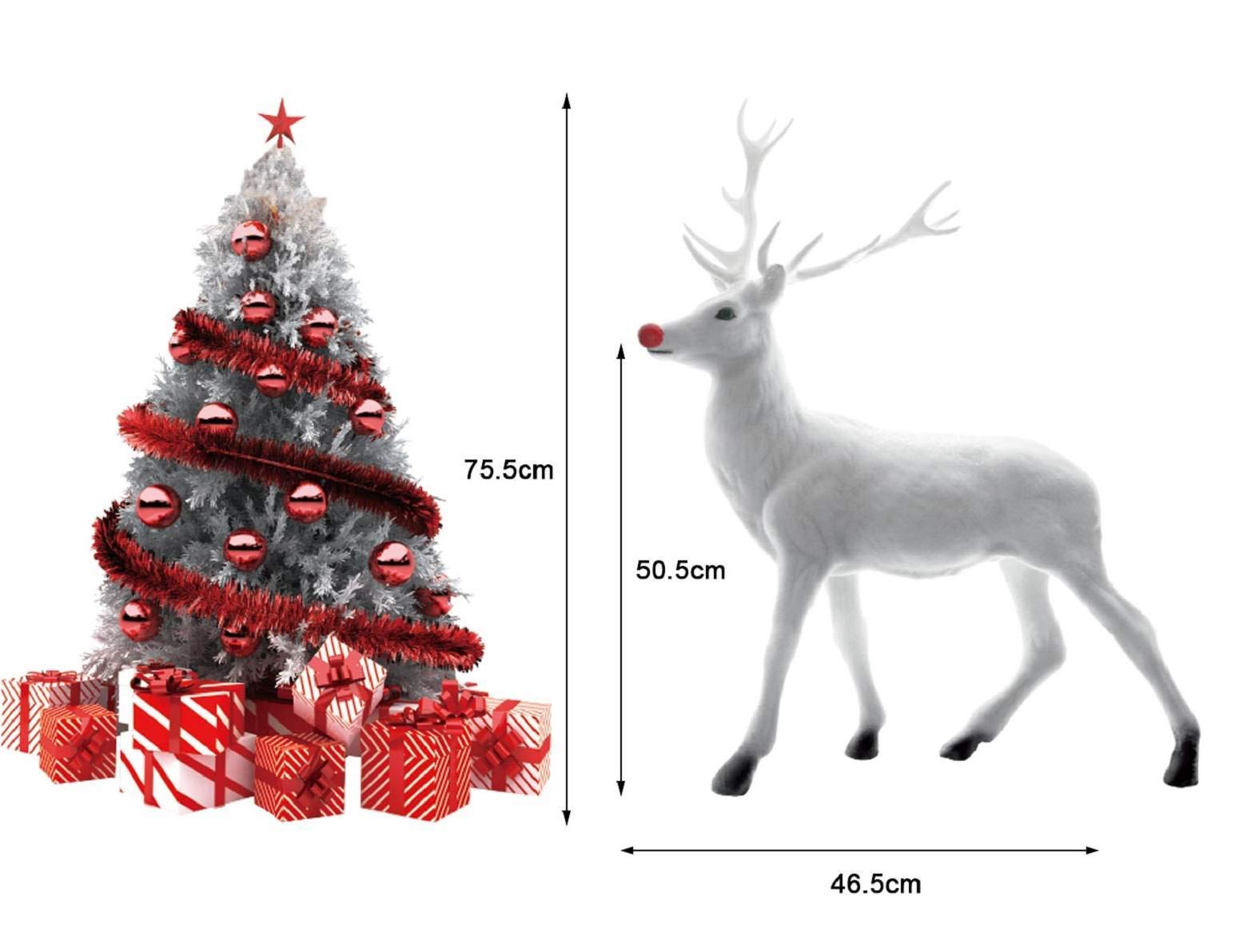 2 Pièces Décoration Autocollant De Noël Autocollant De Porte De Noël D