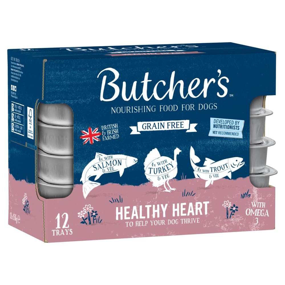 Butcher's Healthy Heart Dog Food Trays 12 x 150g