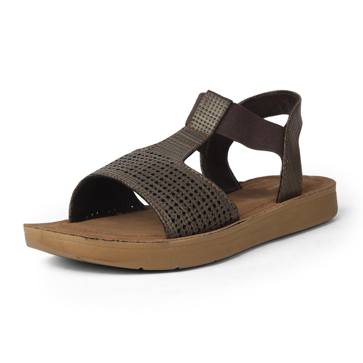 Womens MILLIE Flats, Brown, (5614821)-image-30