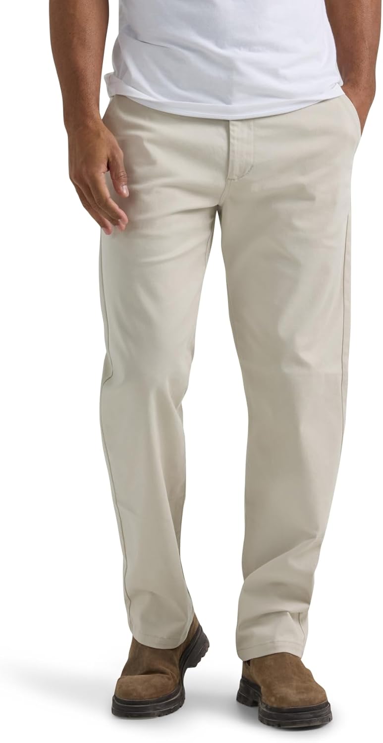 Lee Mens Flat Front Relaxed Straight Pant