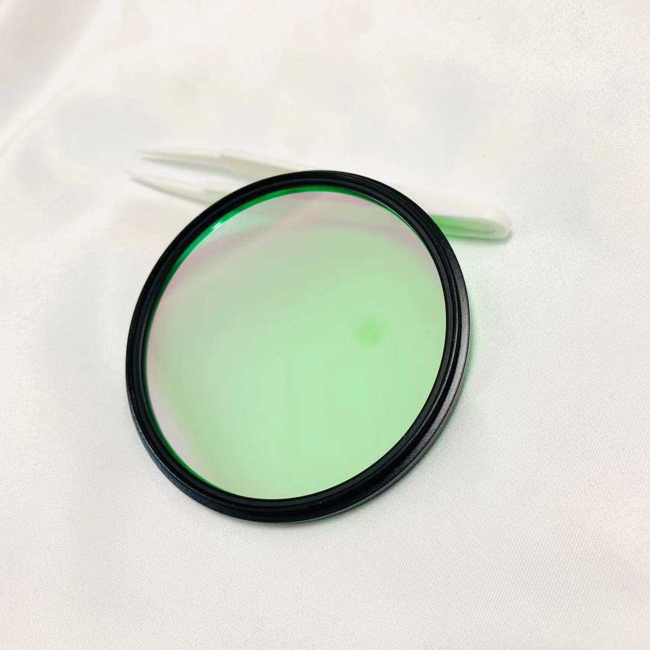 Hochpass-Filterglas, Band Pass Filter Glass with Frame Ring 550nm 30.5-82mm(48mm)