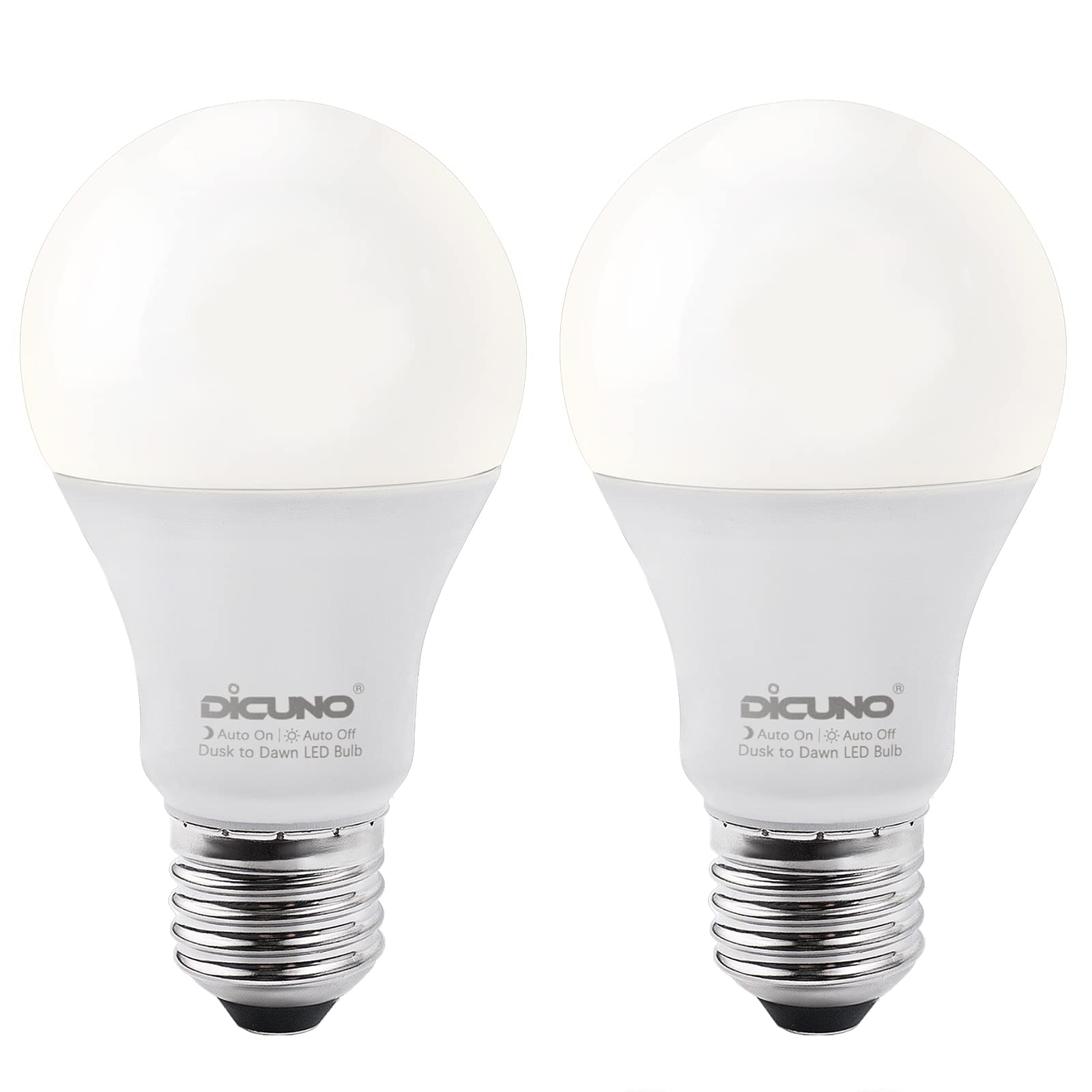 Amazon | DiCUNO E26口金 LED電球 明るさセンサー 昼白色 人感センサー