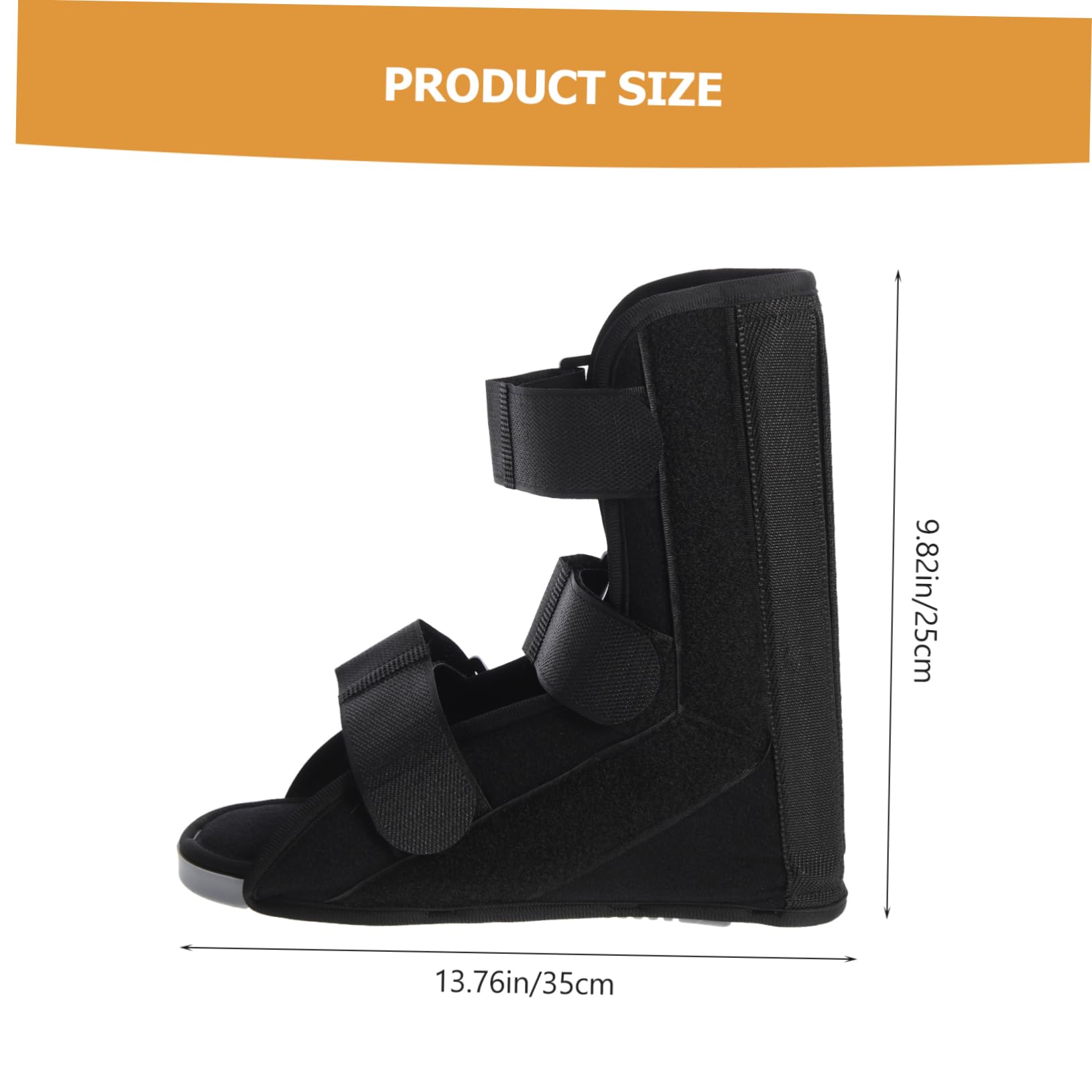 Beaupretty Ankle Bands Foot Drop Brace Boot for Foot Fracture Support Walking Boot