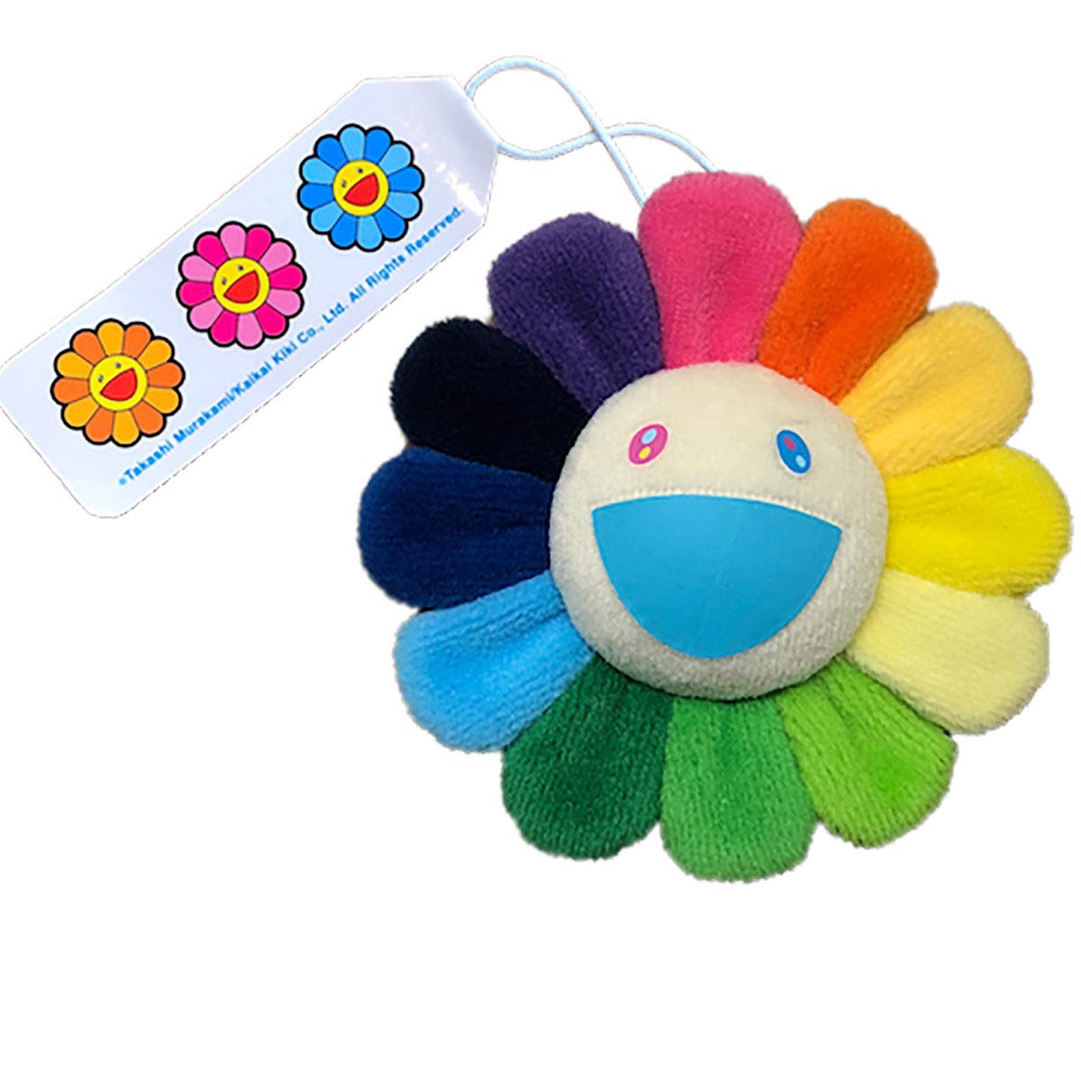 Amazon.co.jp: Kaikai Kiki フラワーキーチェーン お花ぬいぐるみ