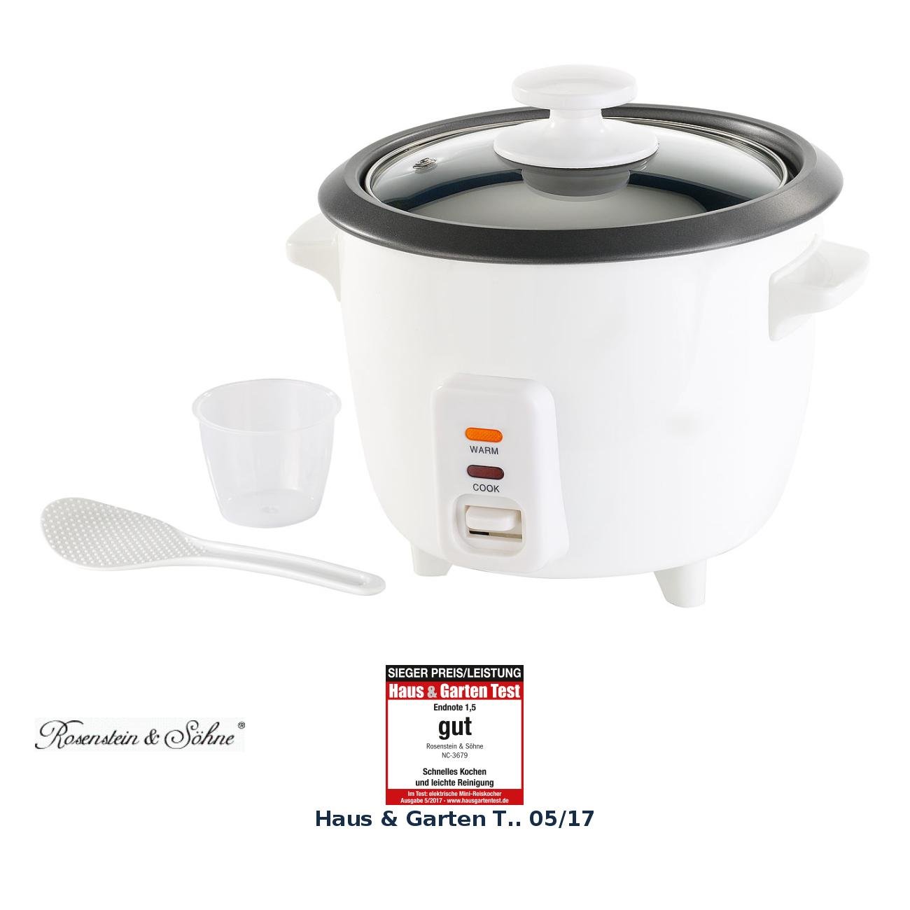Rosenstein & Söhne Cuiseur à riz 0,6 L RK-500